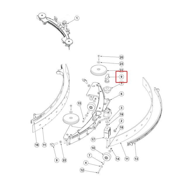 Nilfisk SC 500 53B Silici Lastik Sabitleme Kiti