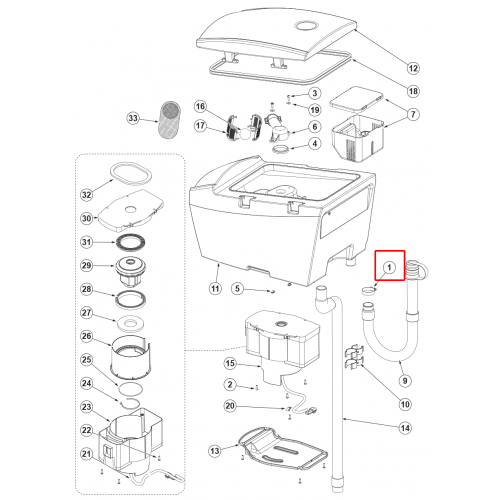 SC 500 53B Kelepçe Hortum 32-52 / 12 10 Adet Set