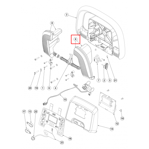 SC 500 53B Kol Sağ-Sol Kit