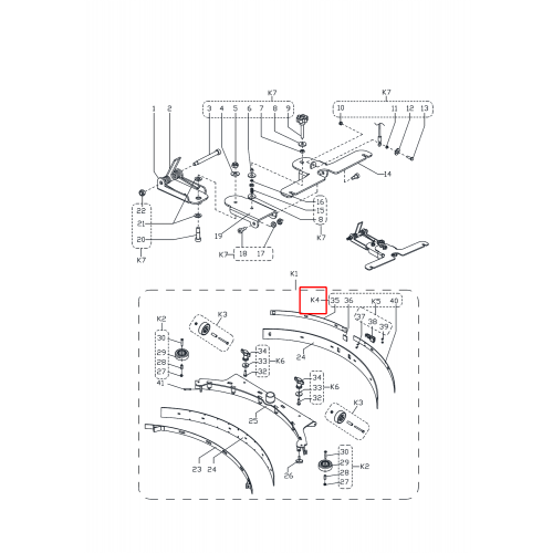 Silici Lastik 740Mm 29 Sabitleme Kiti