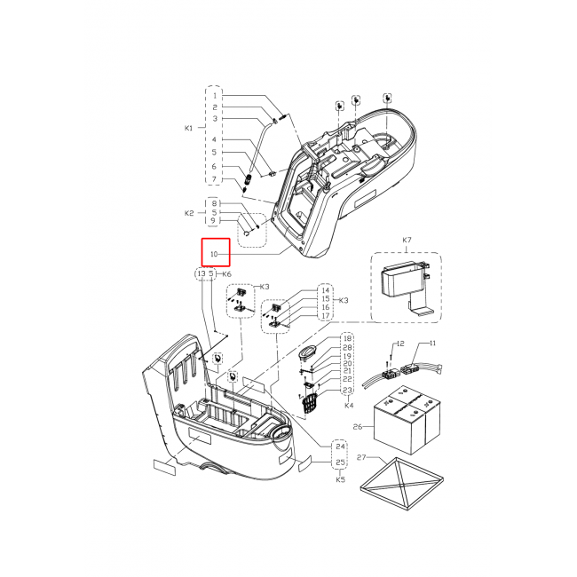 Solenoid Vana Kiti