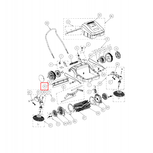 SW 200 Arka Keçe Etek
