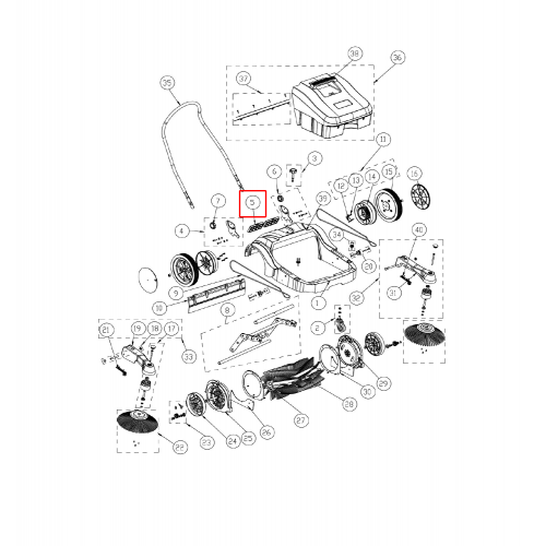 Nilfisk SW 200 Filtre