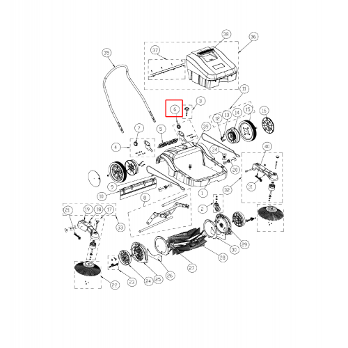 SW 200 Sol Kol Montaj Plakası Kit