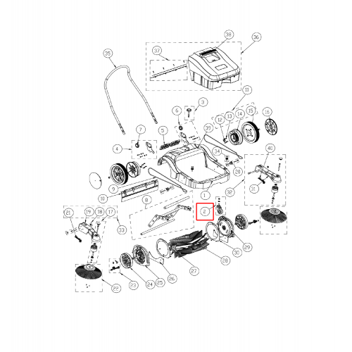SW 200 Taşıyıcı Tekerlek Kiti