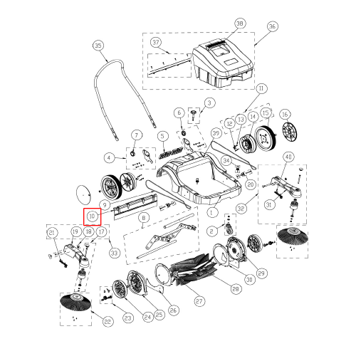 SW 250 Arka Keçe Etek