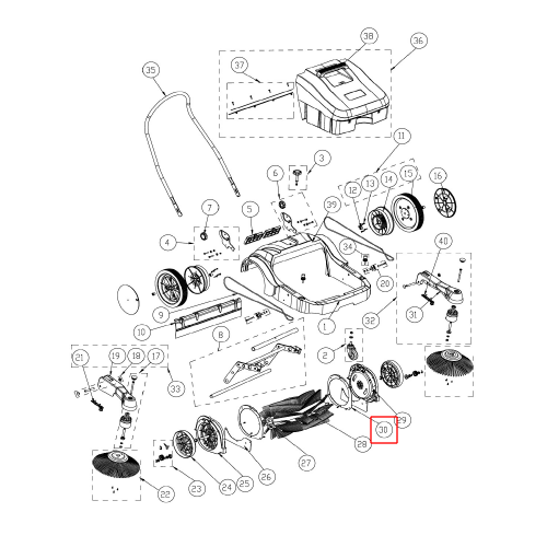 SW 250 Kapak Desteği Taban