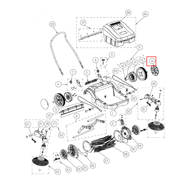 SW 250 Tekerlek Kapağı