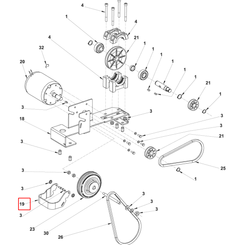 SW 750 Braket Kavrama Tekerleği