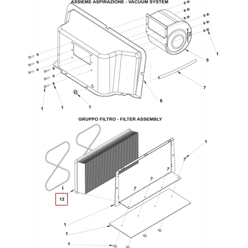 SW 750 Polyester Filtre Kiti