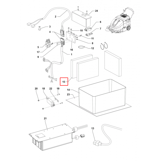 SW 900 Panel Akü Köpük Yapıştırıcı 250X195X30Mm