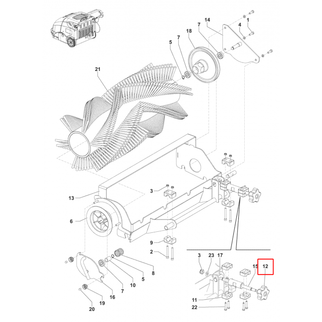 SW 900 Düğme M10 F. Sarı Kapalı