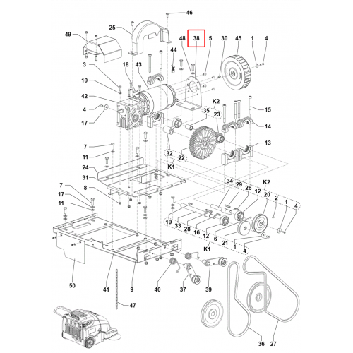 SW 900 Rulman Destek