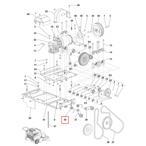 SW 900 Torşon Yay 2.8X24