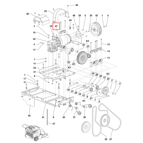 Nilfisk SW 900 Elektrik Motoru 12V 680W
