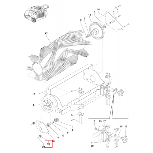 SW 900 Düğme M6 Dişi Plastik