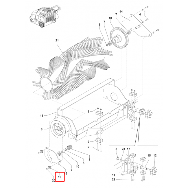 SW 900 Düğme M6 Dişi Plastik