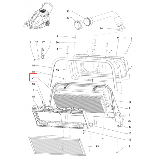 Nilfisk SW 900 Filtre Kağıdı