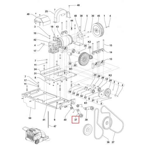 SW 900 Gergi Kemeri Plastik Kit