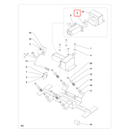 SW 900 Cam F Filtre Shaker Kiti
