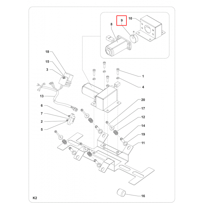 SW 900 Cam F Filtre Shaker Kiti