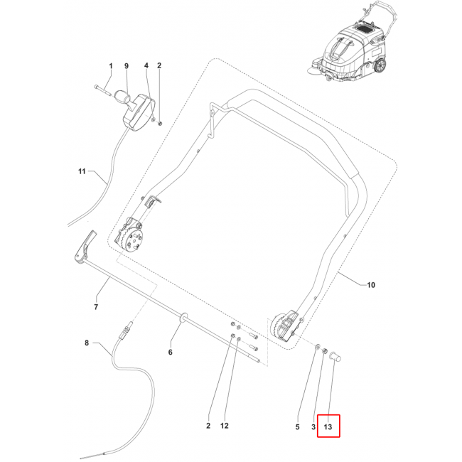 SW 900 Kap D.I.10 Kauçuk F İplik Sıp