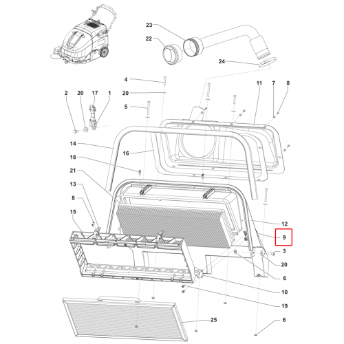 SW 900 Vida M5 İçin Klips Galv. 2 Adet Set