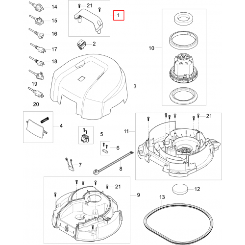 VL500 Üst Kapak