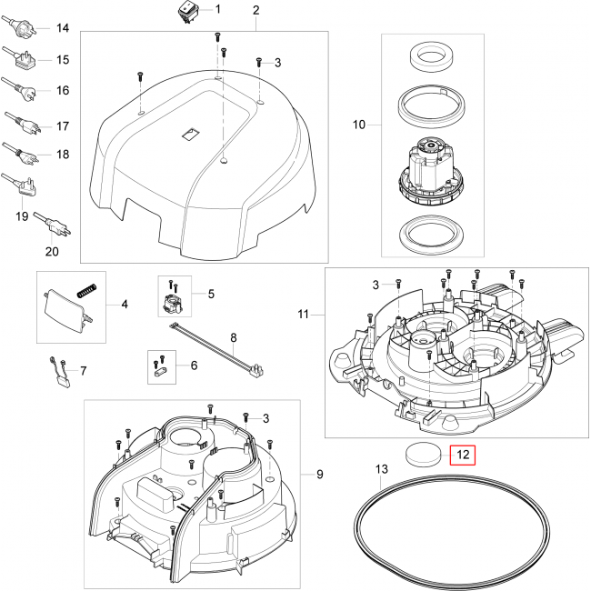 VL500-55 Motor Filtre