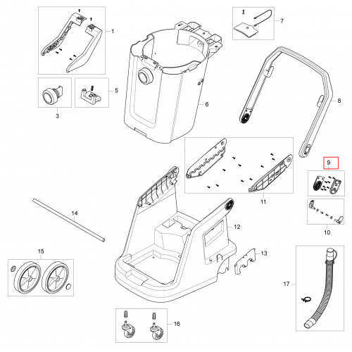 VL500-75 Spline Bağlantı F. Kolu