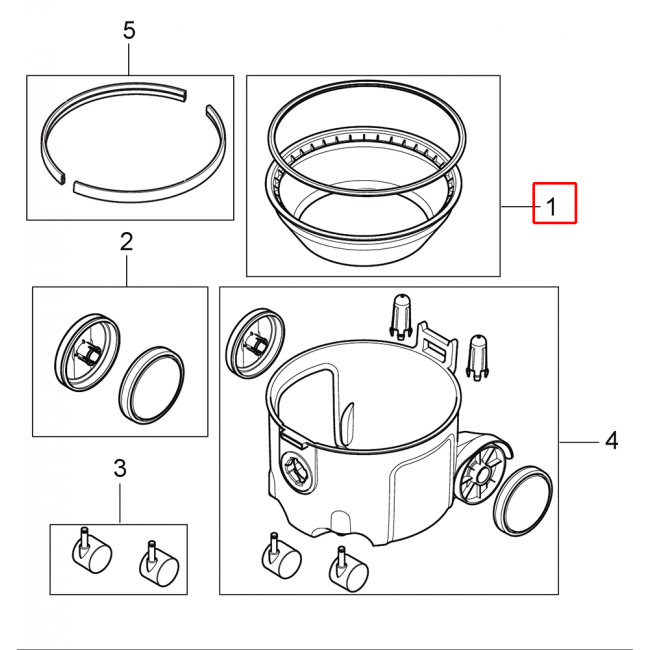 Nilfisk VP300 Çuval Filtre