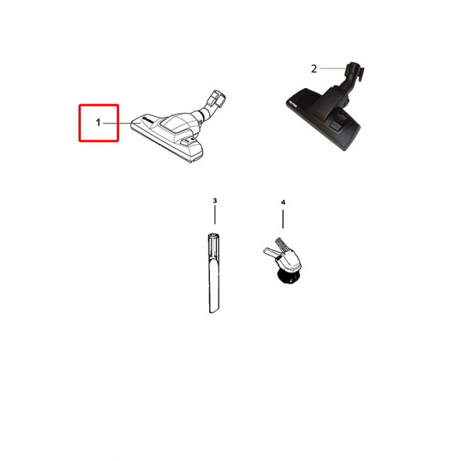 VP 930 Na38 Kombi Nozul Wo Klik Kit