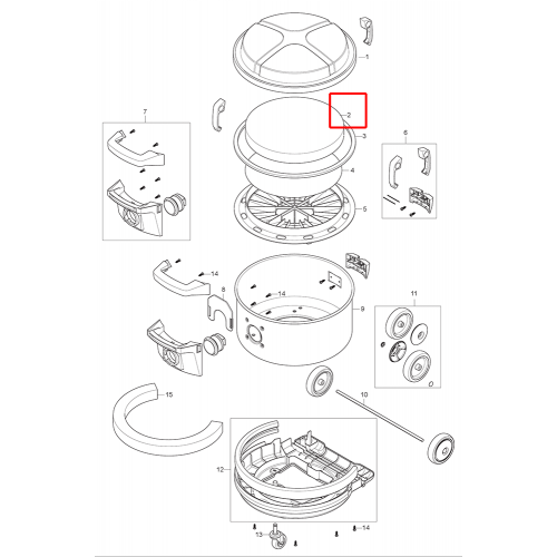 VP 930 Filtre Ana Köpük (Gd930)