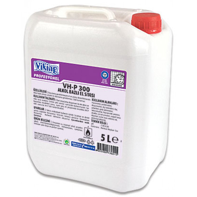 Viking Profesyonel VH-P 300 Alkol Bazlı Antibakteriyel El Sıvısı 4,3kg Viking Profesyonel VH-P 300 Alkol Bazlı Antibakteriyel El Sıvısı 4,3kg
