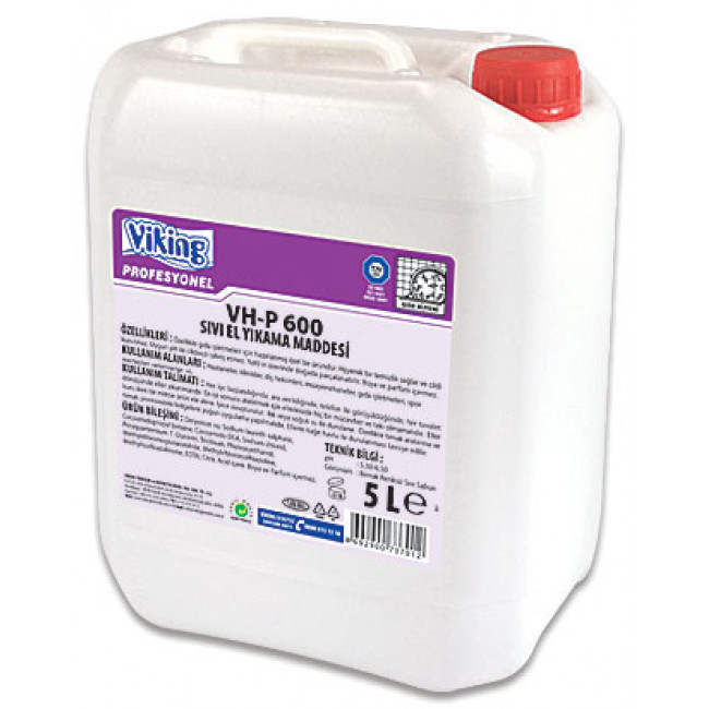 Viking Profesyonel VH-P 600 Antibakteriyel Sıvı Sabun 5,1kg Viking Profesyonel VH-P 600 Antibakteriyel Sıvı Sabun 5,1kg