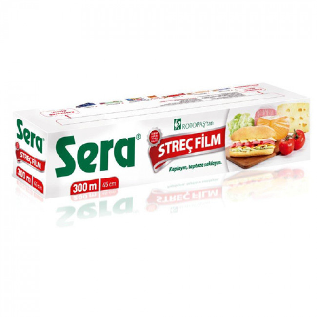 Sera Streç Film Kutulu 45cm x 300mt Sera Streç Film Kutulu 45cm x 300mt