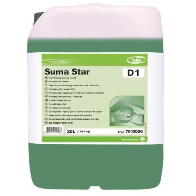 Suma Star D1 Sıvı Bulaşık Deterjanı 20kg Suma Star D1 Sıvı Bulaşık Deterjanı 20kg