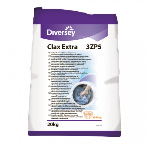 Clax Extra Perboratlı Ağartıcılı Ana Yıkama Deterjanı 20kg