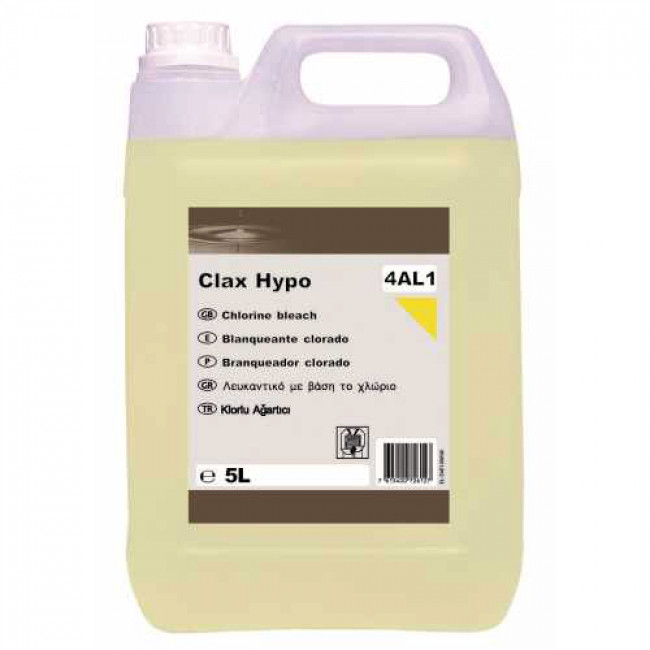 Clax Hypo 4AL1 Klorlu Çamaşır Suyu 5,5kg Clax Hypo 4AL1 Klorlu Çamaşır Suyu 5,5kg