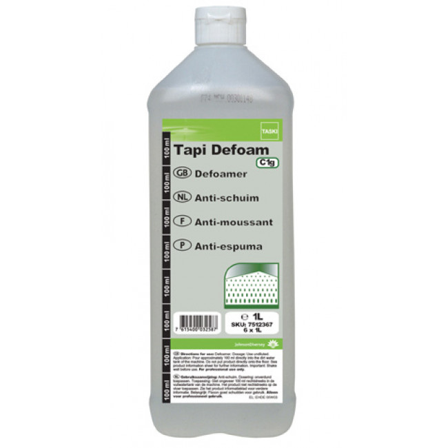 Taski Tapi Defoam Köpük Kesici 0,80kg 6lı Koli Taski Tapi Defoam Köpük Kesici 0,80kg 6lı Koli