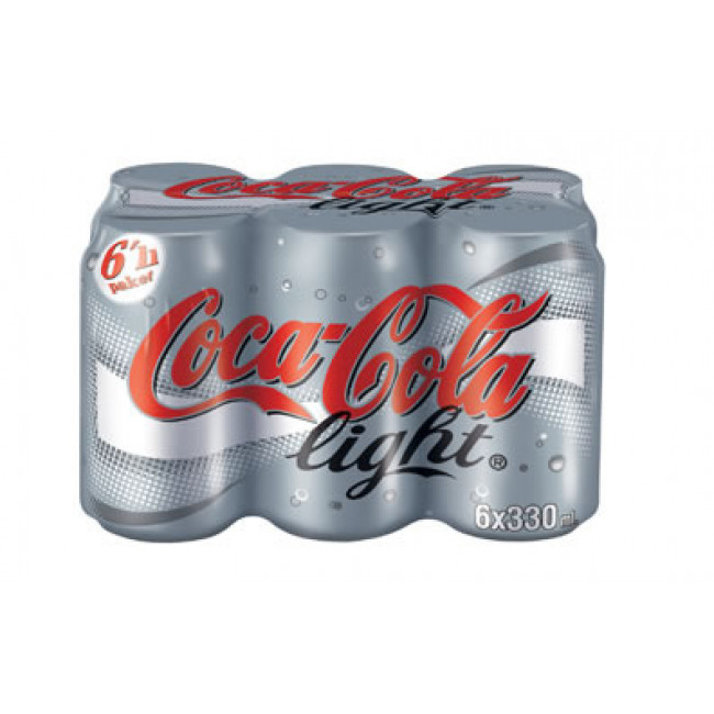 Coca Cola Light Kutu 330ml Coca Cola Light Kutu 330ml
