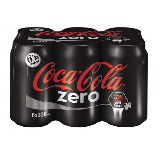 Coca Cola Zero Kutu 330ml Coca Cola Zero Kutu 330ml