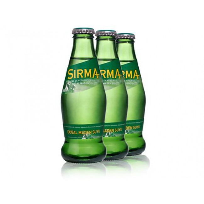 Sırma Maden Suyu Sodası Cam Şişe 200ml Sırma Maden Suyu Sodası Cam Şişe 200ml