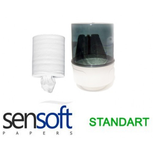 Sensoft İçten Çekmeli Havlu Standart 3,5kg 6lı