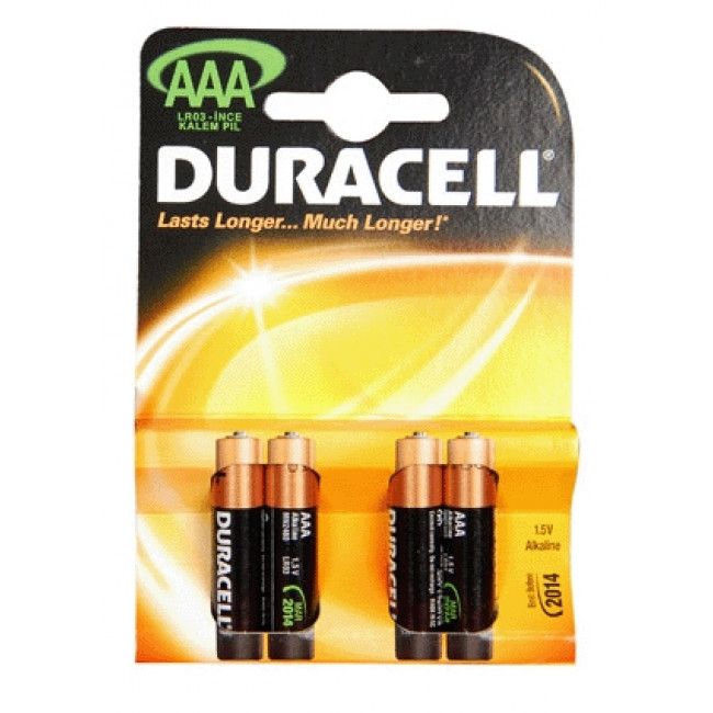 Duracell AAA İnce Kalem Pil 2li Duracell AAA İnce Kalem Pil 2li