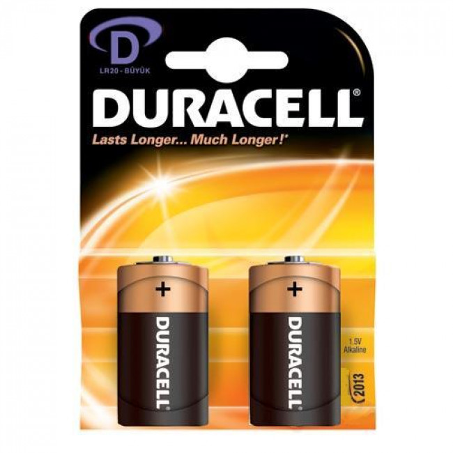 Duracell D Büyük Boy Pil 2li Duracell D Büyük Boy Pil 2li
