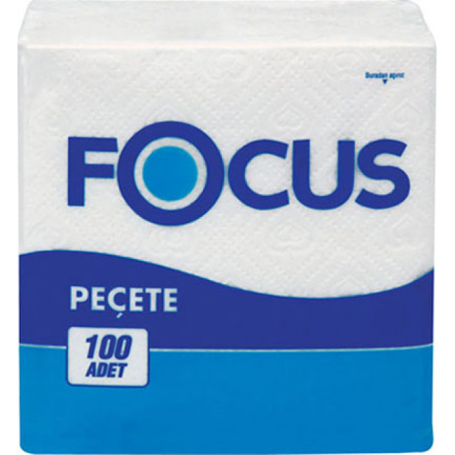 Focus Süper Peçete 30x30cm 100lü Focus Süper Peçete 30x30cm 100lü