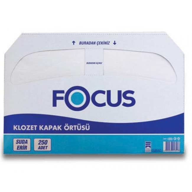 Focus Extra Klozet Kapak Örtüsü 250li Focus Extra Klozet Kapak Örtüsü 250li