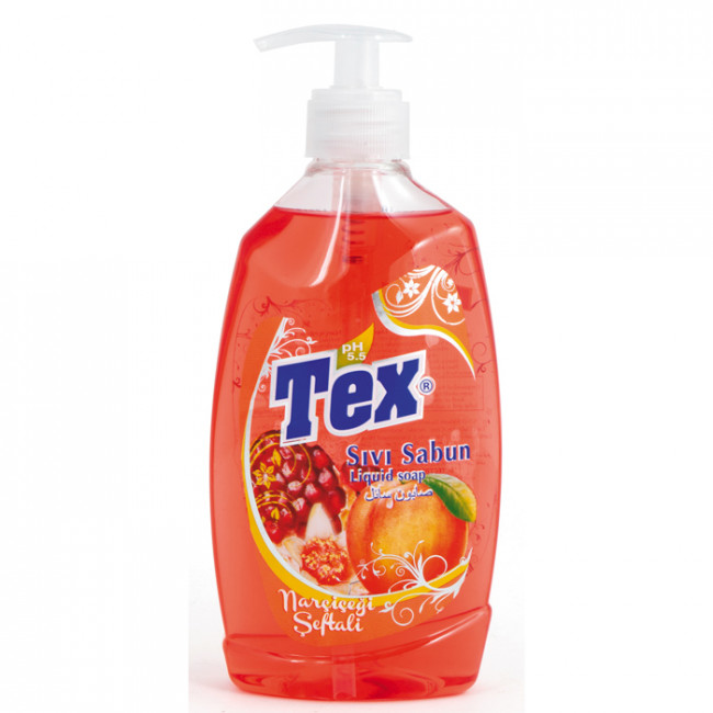 Tex Sıvı Sabun Sprey pH:5,5 Meyveli 400gr Tex Sıvı Sabun Sprey pH:5,5 Meyveli 400gr