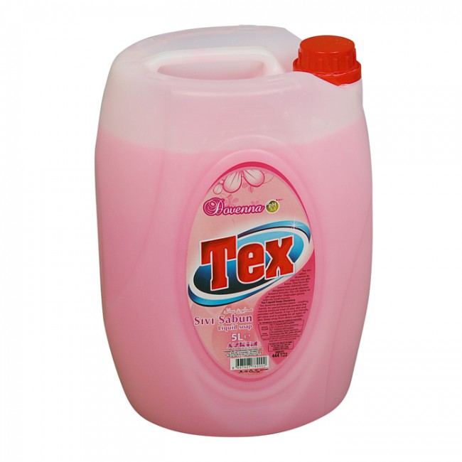 Tex Sıvı Sabun pH:5,5 Sedefli Çiçek 5kg Tex Sıvı Sabun pH:5,5 Sedefli Çiçek 5kg